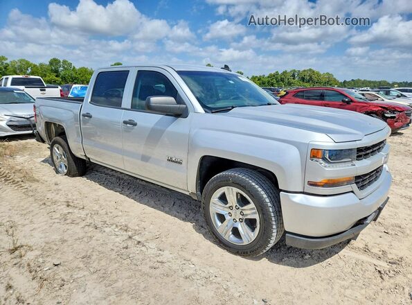 3GCPCPEC3JG343254 2018 CHEVROLET SILVERADO Silver Передня права чверть