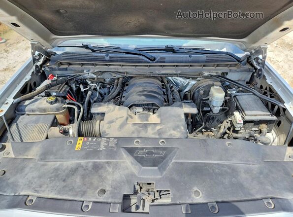 3GCPCPEC3JG343254 2018 CHEVROLET SILVERADO Silver Вид задньої частини салону
