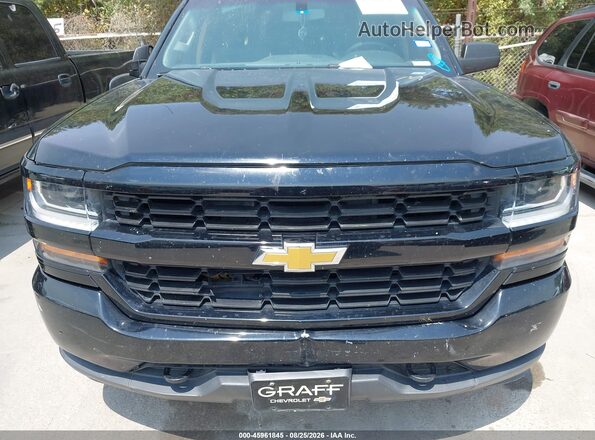 3GCPCPEC8JG551968 2018 CHEVROLET SILVERADO Black Вид спереду