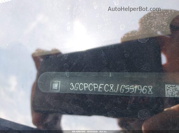 3GCPCPEC8JG551968 2018 CHEVROLET SILVERADO Black Вид підкапотного простору