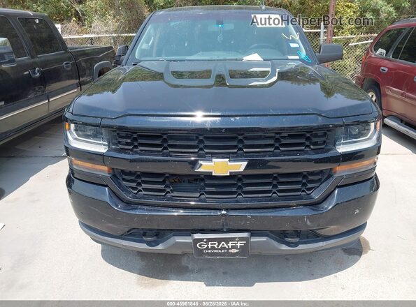 3GCPCPEC8JG551968 2018 CHEVROLET SILVERADO Black Вид щитка приладів