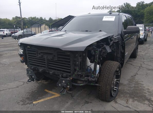 3GCPCPECXJG554905 2018 CHEVROLET SILVERADO Black Widok z przodu
