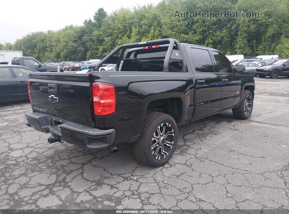 3GCPCPECXJG554905 2018 CHEVROLET SILVERADO Black Tył prawy