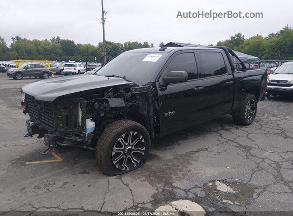 3GCPCPECXJG554905 2018 CHEVROLET SILVERADO Black Przód lewy