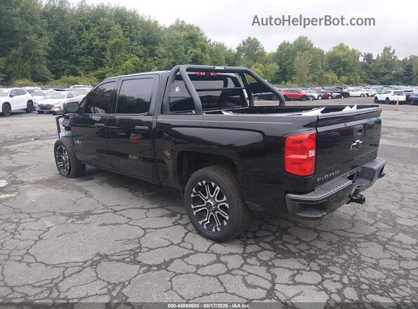 3GCPCPECXJG554905 2018 CHEVROLET SILVERADO Black Tył lewy