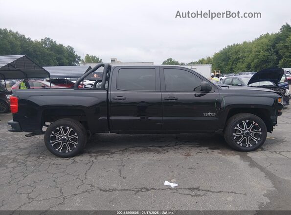 3GCPCPECXJG554905 2018 CHEVROLET SILVERADO Black Widok wnętrza z tyłu