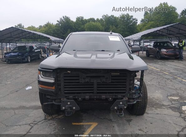 3GCPCPECXJG554905 2018 CHEVROLET SILVERADO Black Widok zestawu wskaźników