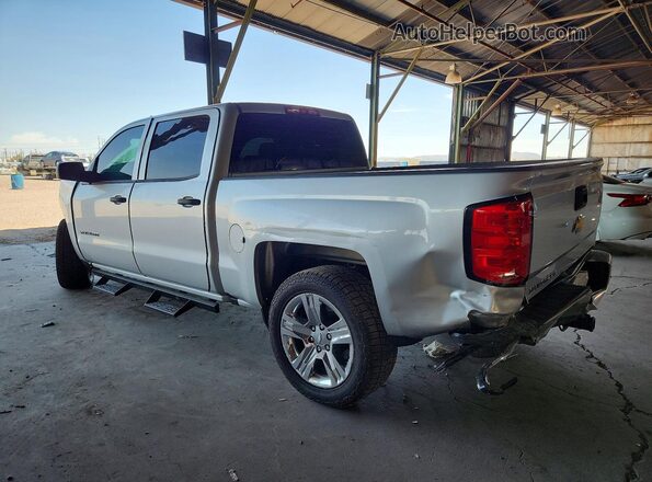 3GCPCPEH0JG155822 2018 CHEVROLET SILVERADO Silver Задня ліва чверть