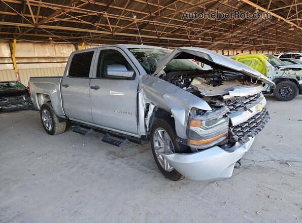 3GCPCPEH0JG155822 2018 CHEVROLET SILVERADO Silver Передня права чверть