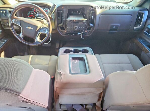 3GCPCREC0HG208528 2017 CHEVROLET SILVERADO Tan Vista del salpicadero