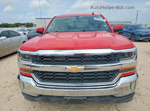 3GCPCREC0HG356646 2017 CHEVROLET SILVERADO Red Вид спереду