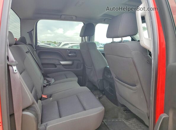 3GCPCREC0HG356646 2017 CHEVROLET SILVERADO Red Вид задніх сидінь