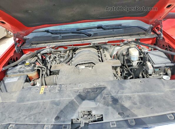 3GCPCREC0HG356646 2017 CHEVROLET SILVERADO Red Вид задньої частини салону