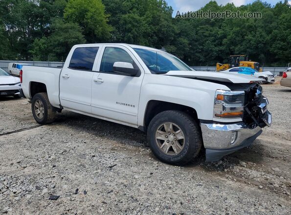 3GCPCREC0JG234407 2018 CHEVROLET SILVERADO Белый Передняя правая четверть