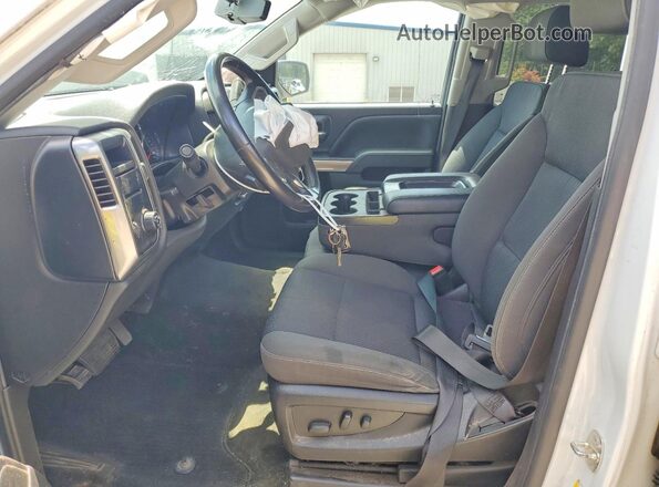 3GCPCREC0JG234407 2018 CHEVROLET SILVERADO Белый Вид салона спереди