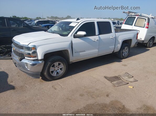 3GCPCREC1HG230442 2017 CHEVROLET SILVERADO White წინა მარცხენა ხედი სამი მეოთხედიდან