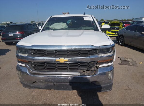 3GCPCREC1HG230442 2017 CHEVROLET SILVERADO White ხელსაწყოთა პანელის ხედი