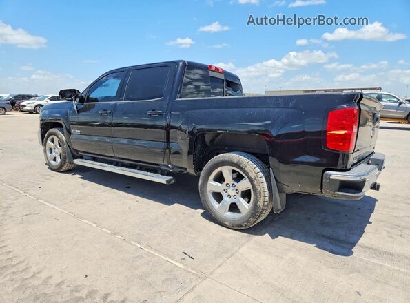 3GCPCREC1JG643323 2018 CHEVROLET SILVERADO Черный Задняя левая четверть