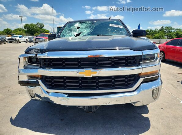 3GCPCREC1JG643323 2018 CHEVROLET SILVERADO Черный Вид спереди