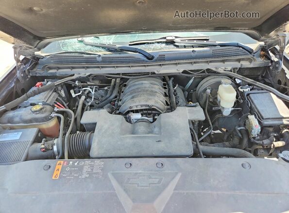 3GCPCREC1JG643323 2018 CHEVROLET SILVERADO Черный Вид задней части салона
