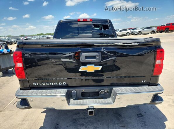3GCPCREC1JG643323 2018 CHEVROLET SILVERADO Черный Вид сзади