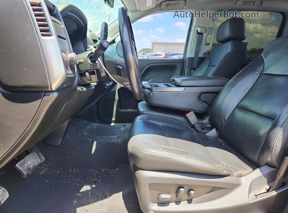 3GCPCREC1JG643323 2018 CHEVROLET SILVERADO Черный Вид салона спереди