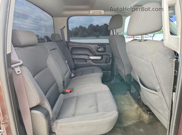 3GCPCREC2GG166491 2016 CHEVROLET SILVERADO Brown Widok tylnych siedzeń