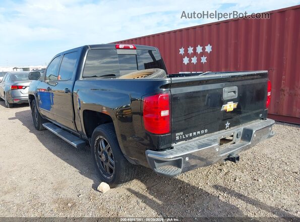3GCPCREC2HG233513 2017 CHEVROLET SILVERADO Черный Задняя левая четверть