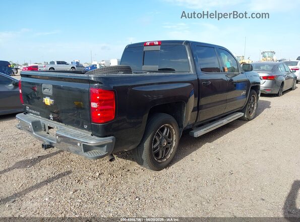 3GCPCREC2HG233513 2017 CHEVROLET SILVERADO Черный Задняя правая четверть