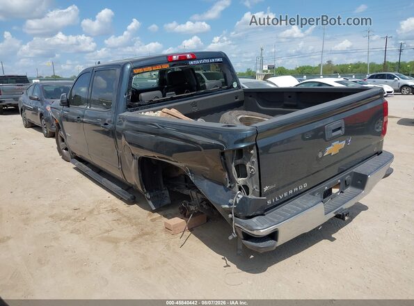 3GCPCREC2HG283022 2017 CHEVROLET SILVERADO Gray Trasero izquierdo