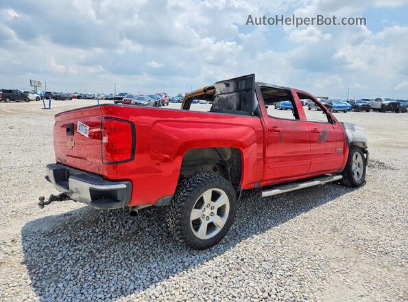 3GCPCREC3HG390497 2017 CHEVROLET SILVERADO Красный Задняя правая четверть
