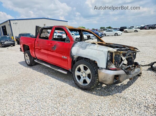 3GCPCREC3HG390497 2017 CHEVROLET SILVERADO Красный Передняя правая четверть