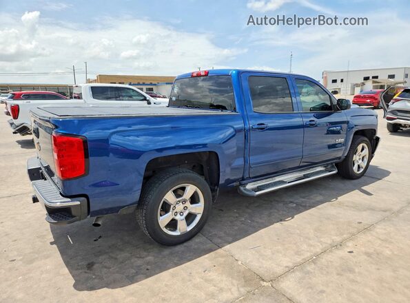3GCPCREC3HG406360 2017 CHEVROLET SILVERADO Blue Задня права чверть