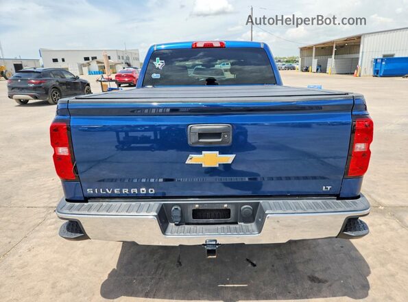 3GCPCREC3HG406360 2017 CHEVROLET SILVERADO Blue Вид ззаду