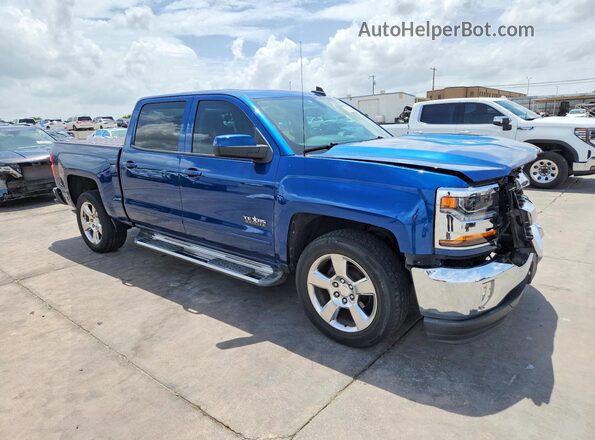 3GCPCREC3HG406360 2017 CHEVROLET SILVERADO Blue Передня права чверть