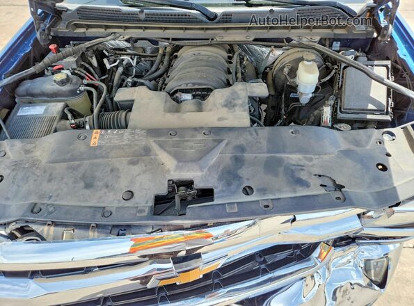 3GCPCREC3HG406360 2017 CHEVROLET SILVERADO Blue Вид задньої частини салону