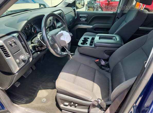 3GCPCREC3HG406360 2017 CHEVROLET SILVERADO Blue Вид салону спереду