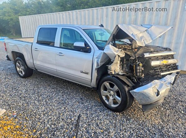 3GCPCREC3JG636745 2018 CHEVROLET SILVERADO Серый Передняя правая четверть