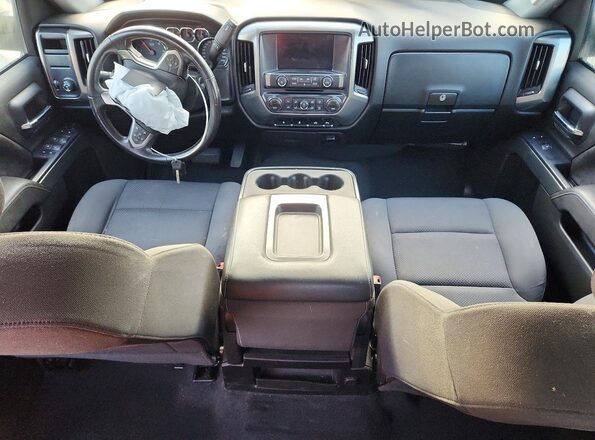 3GCPCREC3JG636745 2018 CHEVROLET SILVERADO Серый Вид панели приборов