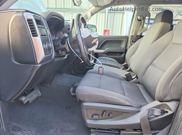 3GCPCREC3JG636745 2018 CHEVROLET SILVERADO Серый Вид салона спереди