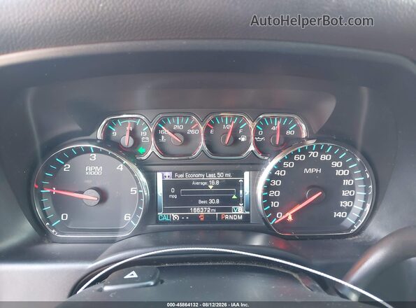 3GCPCREC4GG287944 2016 CHEVROLET SILVERADO Black უკანა სავარძლების ხედი