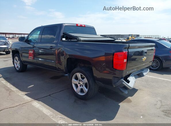3GCPCREC4GG287944 2016 CHEVROLET SILVERADO Black უკანა მარცხენა
