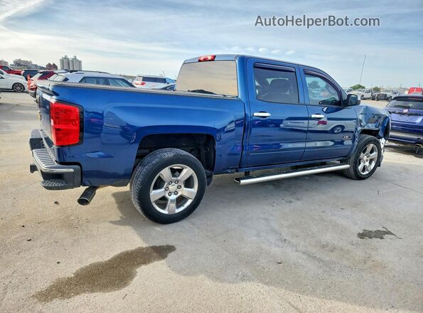 3GCPCREC7HG433917 2017 CHEVROLET SILVERADO Blue Trasero derecho