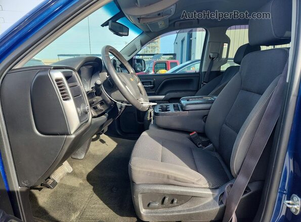 3GCPCREC7HG433917 2017 CHEVROLET SILVERADO Blue Vista interior delantera