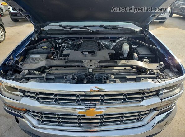 3GCPCREC7HG433917 2017 CHEVROLET SILVERADO Blue Vista interior trasera