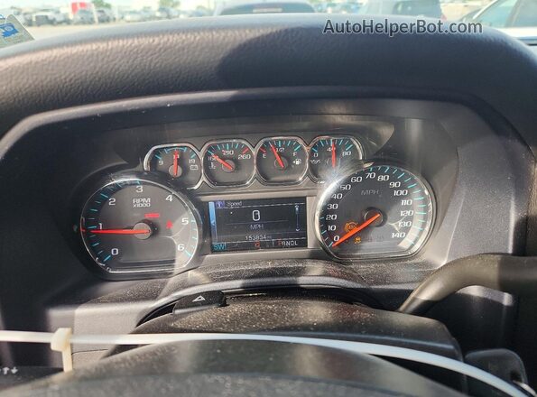 3GCPCREC7HG433917 2017 CHEVROLET SILVERADO Blue Vista del cuadro de instrumentos