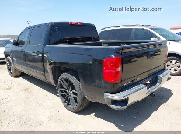 3GCPCREC7JG614957 2018 CHEVROLET SILVERADO Black Tył lewy