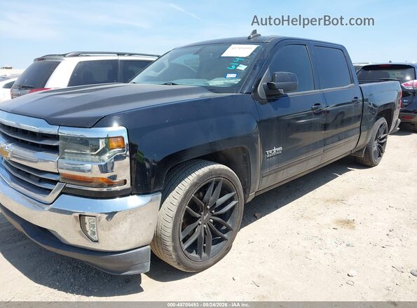3GCPCREC7JG614957 2018 CHEVROLET SILVERADO Black Przód lewy