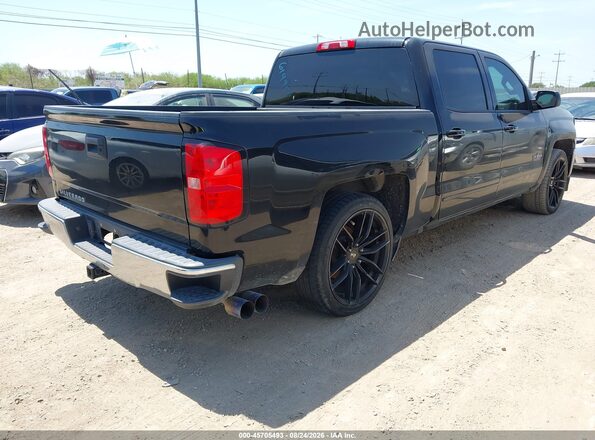 3GCPCREC7JG614957 2018 CHEVROLET SILVERADO Black Tył prawy