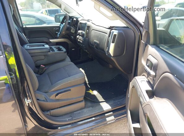 3GCPCREC7JG614957 2018 CHEVROLET SILVERADO Black Widok wnętrza z przodu